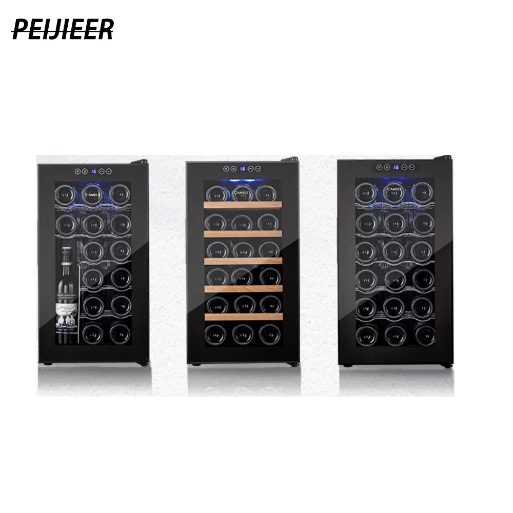 Thermoelektrischer Weinkühlschrank für 12 Flaschen — Freistehend mit LED-Display