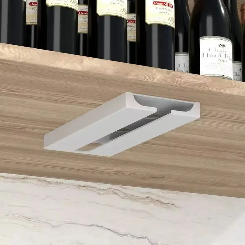 Portabicchieri da Vino a Parete – Rack Pensile in Ferro per Calici | Stivale DiVino