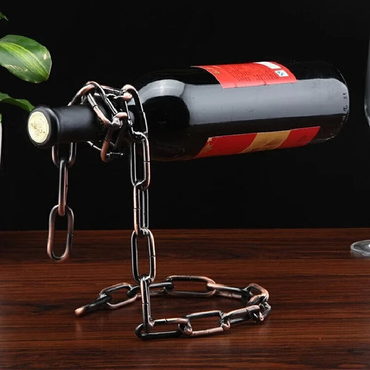 Portabottiglie da Vino Elegante — Espositore di Design per Casa e Home Bar