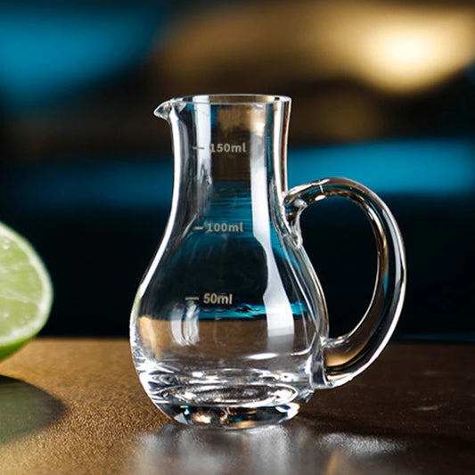Decanter Dosatore da 150ml con Scala Graduata – Caraffa per Vino, Whisky e Spirits