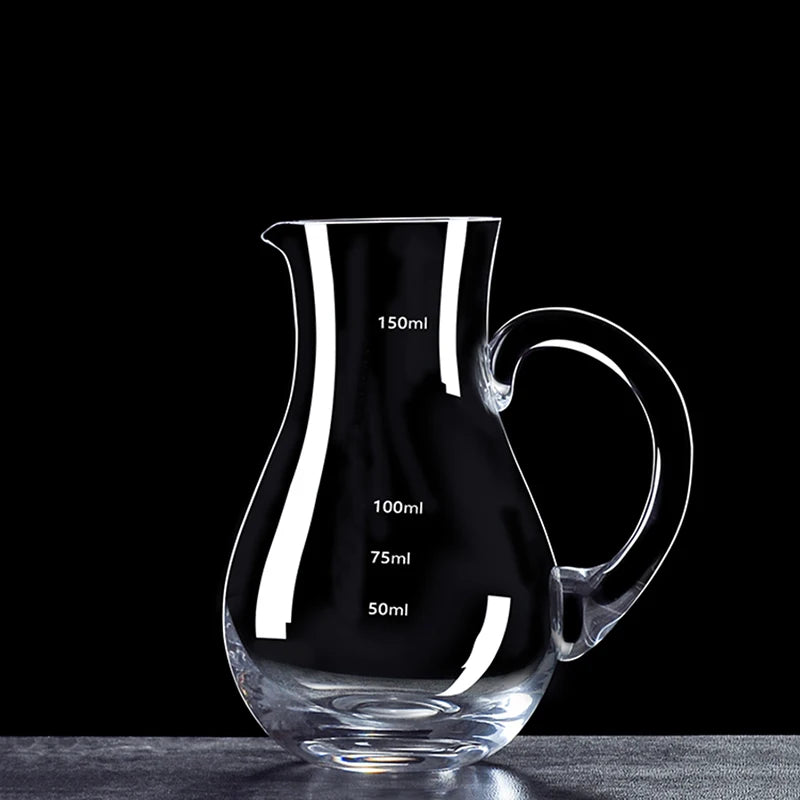 Decanter Dosatore da 150ml con Scala Graduata – Caraffa per Vino, Whisky e Spirits