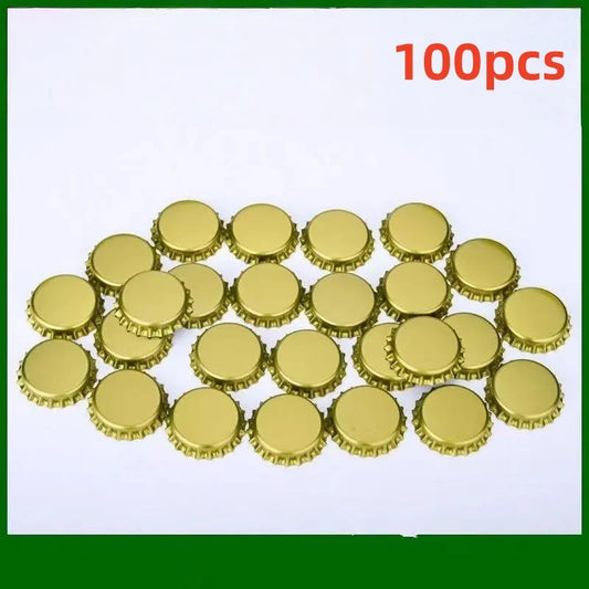 Capsule Corona per Bottiglie di Birra – Set 100 pz con Assorbimento dell'Ossigeno