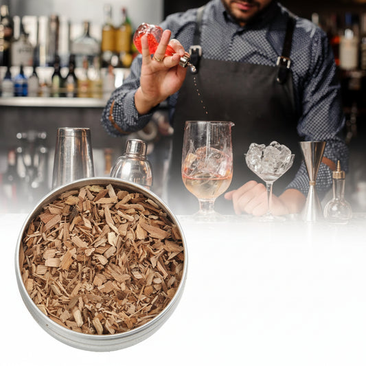 Kit Affumicatore Cocktail – 8 Tipi di Trucioli di Legno per Whiskey e Drink