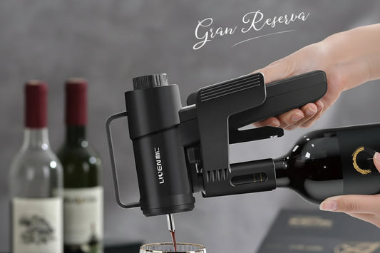 Estrattore Sottovuoto per Vino con Tappo Ermetico – Kit Regalo Elegante
