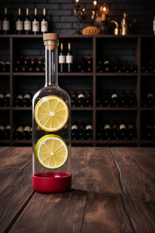 Bottiglia da Bar Graduata 800ml — Accessorio Professionale per Cocktail e Vino