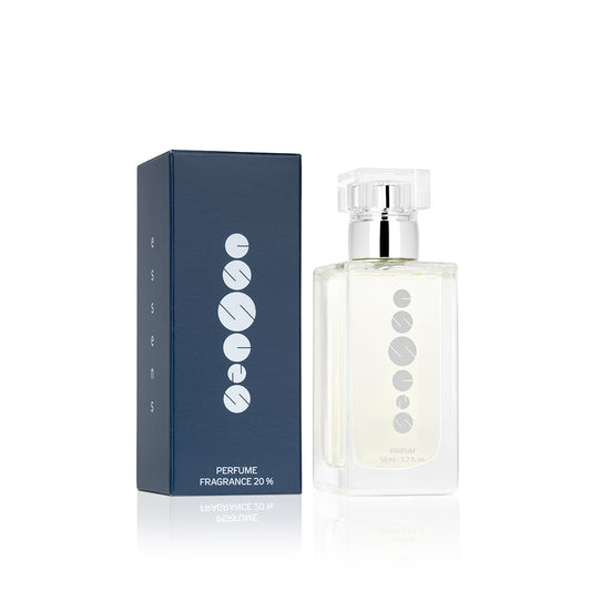 ESSENS m024 – Profumo Uomo Legnoso Acquatico, 50 ml