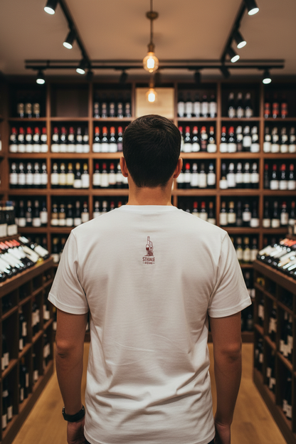 T-Shirt Unisex Organica Personalizzata – Cotone Bio per Wine Lover