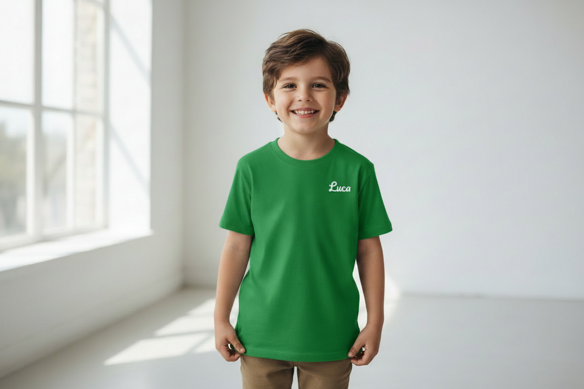 T-Shirt Bambino Personalizzata con Stampa – Maglietta Colorata per Bambini