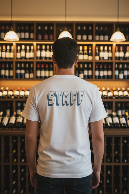 T-Shirt Unisex Personalizzata – Stampa Logo per Bar, Cantina ed Eventi