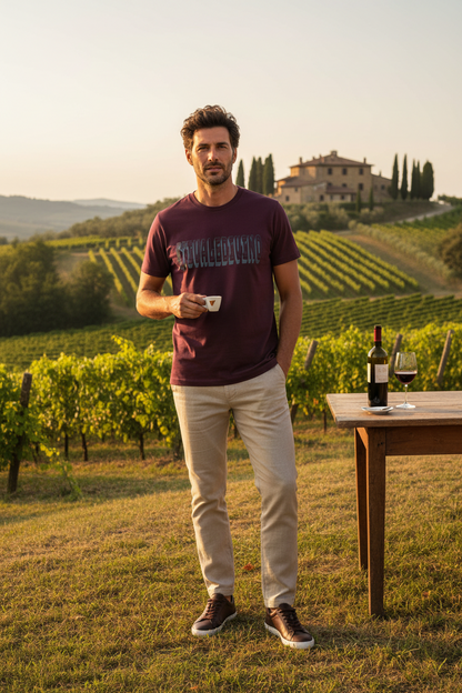 T-Shirt Unisex Personalizzata – Stampa Logo per Bar, Cantina ed Eventi