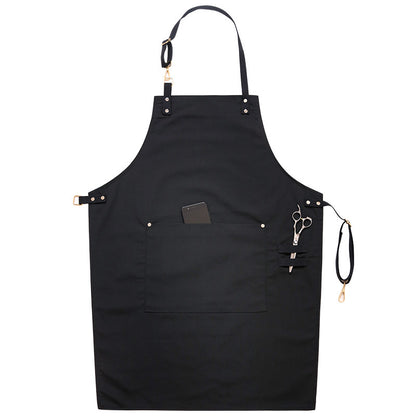 Grembiule in Canvas con Stampa Logo – Cucina e Degustazione