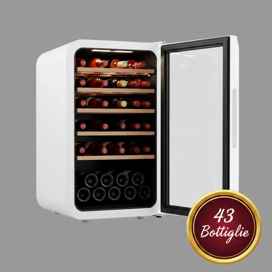 Cantinetta Vini Vintage — Frigorifero Mini Retrò 115L Monozona