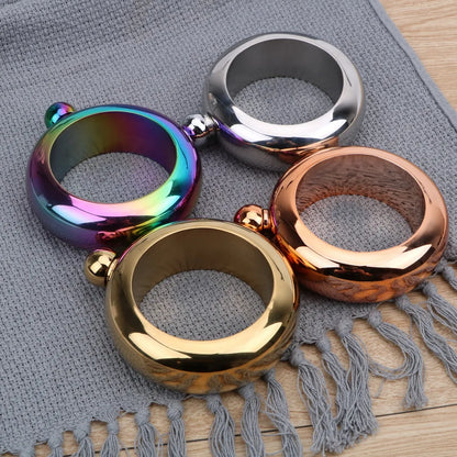 Bracciale Borraccia da 100ml — Porta Vino da Polso per Feste e Degustazioni