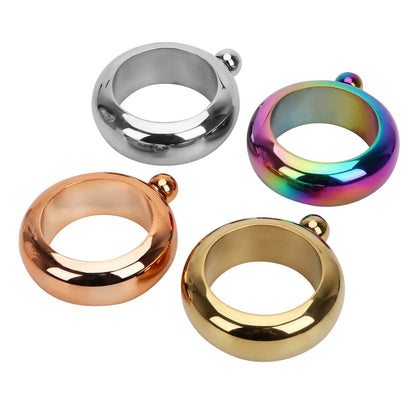 Bracciale Borraccia da 100ml — Porta Vino da Polso per Feste e Degustazioni