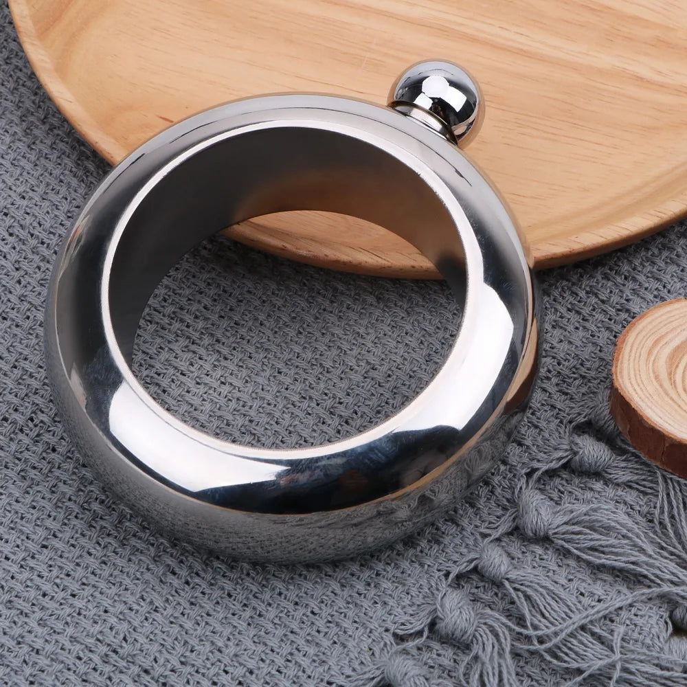 Bracciale Borraccia da 100ml — Porta Vino da Polso per Feste e Degustazioni
