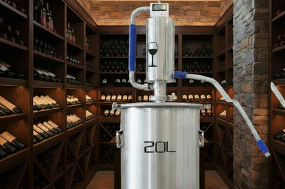 Distillatore Moonshine 20L in Acciaio Inox | Kit Completo per Liquori, Brandy e Vodka Artigianali
