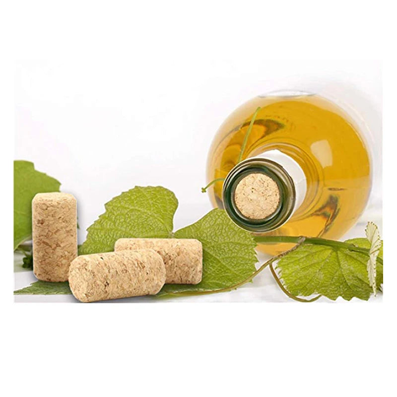 Tappi di Sughero Naturali Riutilizzabili — per Bottiglie di Vino e Liquori