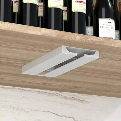 Portabicchieri da Vino a Parete – Rack Pensile in Ferro per Calici | Stivale DiVino
