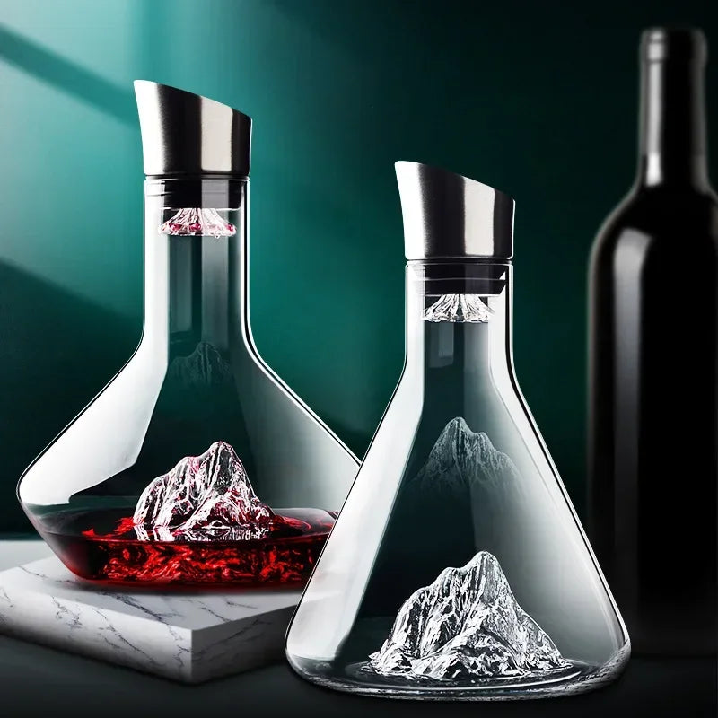 Dekanter Iceberg PDQ SH58 mit 1500ml — Hochwertiges bleifreies Kristall