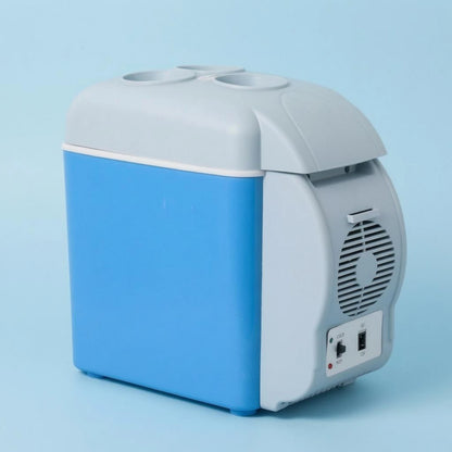 Mini Frigo Portatile 7,5L – 12V/220V per Auto, Ufficio e Degustazioni