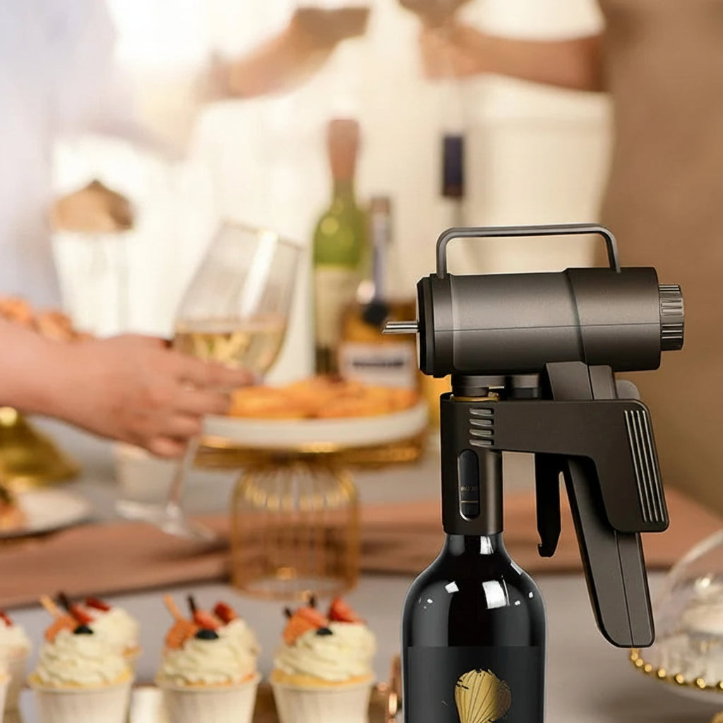 Aeratore per Vino Sottovuoto con Ago – Conservazione al Bicchiere Senza Aprire la Bottiglia
