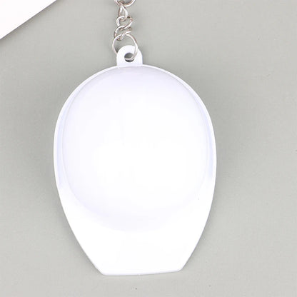 Portachiavi Apribottiglie a Forma di Casco – Gadget Divertente in Metallo