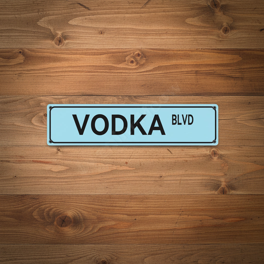 Insegna da pub irlandese - Beer Belly Blvd - Insegna in latta, arte vintage in metallo per tequila per casa, bar, caffè, garage, decorazione murale stile rustico.