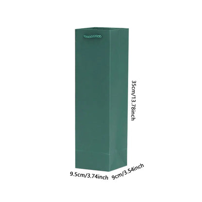 Sacchetti Regalo per Vino con Coulisse in Carta Kraft | Impermeabili e Riutilizzabili – Set 5/10/15/20 pz