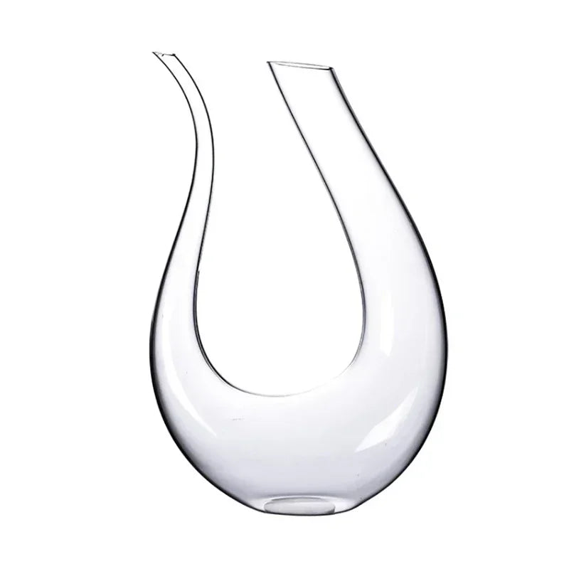 Grande Caraffa Decanter 1,5L in Cristallo Artigianale — per Vino e Liquori