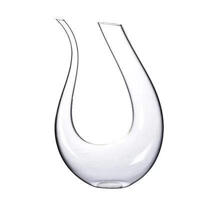 Grande Caraffa Decanter 1,5L in Cristallo Artigianale — per Vino e Liquori