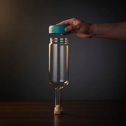 Graduierte Barflasche 800ml — professionelles Zubehör für Cocktails und Wein