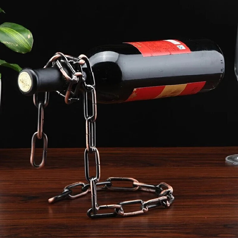 Portabottiglie da Vino Elegante — Espositore di Design per Casa e Home Bar