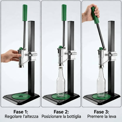 Capsulatrice da Banco Manuale per Birra Fatta in Casa