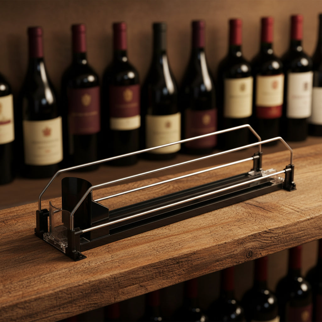 Dispenser Automatico per Lattine e Bottiglie – Organizer da Frigo con Spinta Automatica