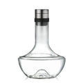 decanter in cristallo con bicchieri