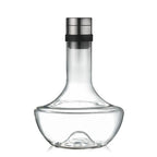 decanter in cristallo con bicchieri