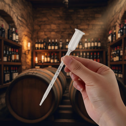 Misuratore di Zucchero nel Vino — Rifrattometro per Analisi Brix e Densità
