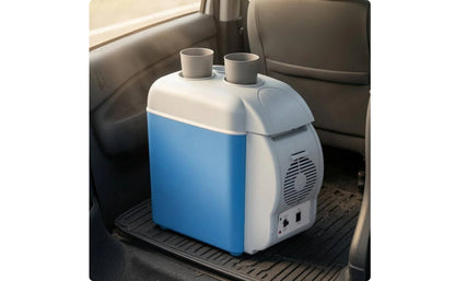 Mini Frigo Portatile 7,5L – 12V/220V per Auto, Ufficio e Degustazioni