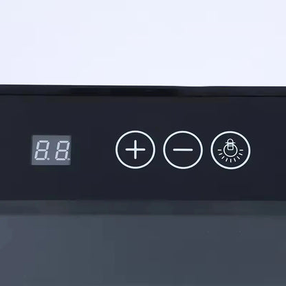 Belüfteter Weinkühlschrank mit Kompressor und Antivibrationssystem — Professionelle Lagerung