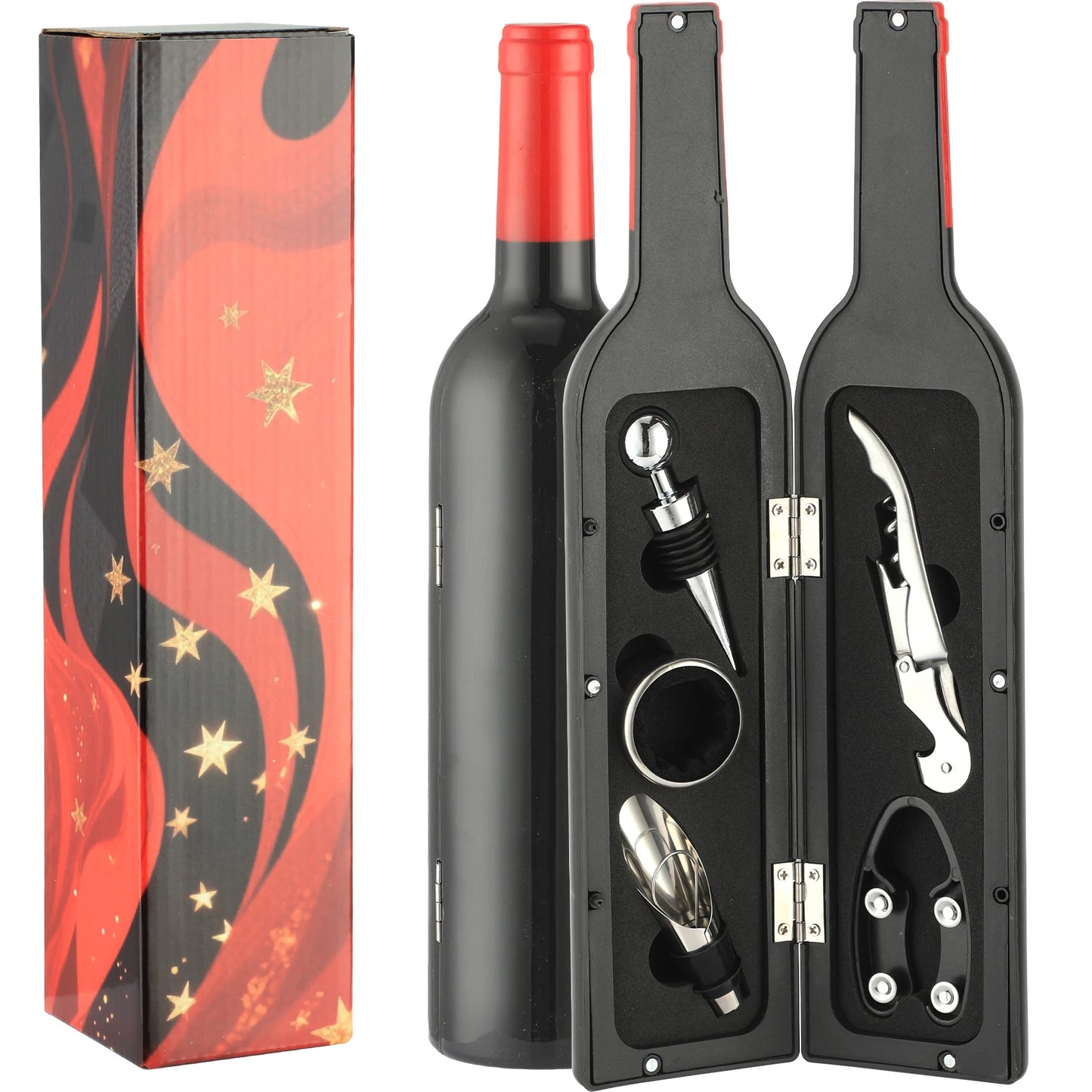 Geschenkset mit Weinaccessoires — Komplettset für Liebhaber