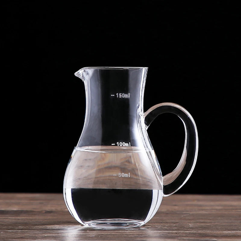 Decanter Dosatore da 150ml con Scala Graduata – Caraffa per Vino, Whisky e Spirits