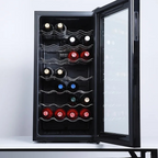 Cantinetta Vini angolare retrò con Vetrina