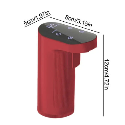 Elektrischer Dekanter für Wein und Whisky — Automatischer USB-Aerator mit 3 Korken