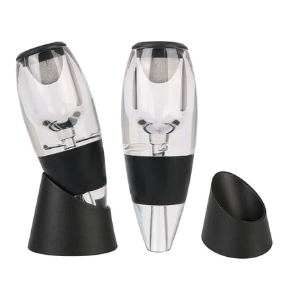 Decanter Professionale Untior 28362 — Aerazione Rapida con Filtro, Certificato CE