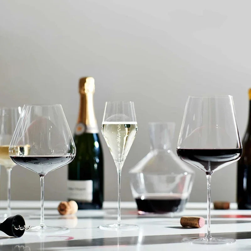 Calice Bordeaux Classico in Vetro Ultrasottile — Degustazione Impeccabile per Grandi Rossi