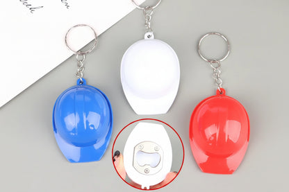 Portachiavi Apribottiglie a Forma di Casco – Gadget Divertente in Metallo