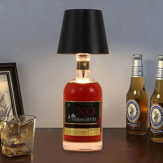 Lampada da Bottiglia LED Ricaricabile – RGB Dimmerabile per Bar e Ristorante