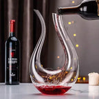 decanter in cristallo