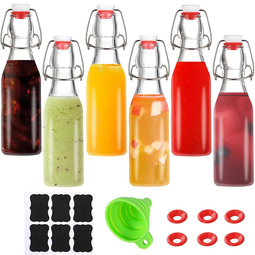 Bottiglie da 250ml (con tappo a chiusura ermetica)