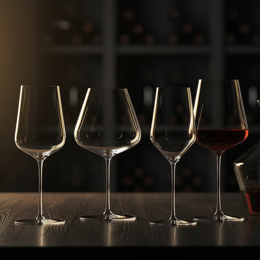 Calice Bordeaux da Degustazione — Cristallo Sottile per Grandi Rossi